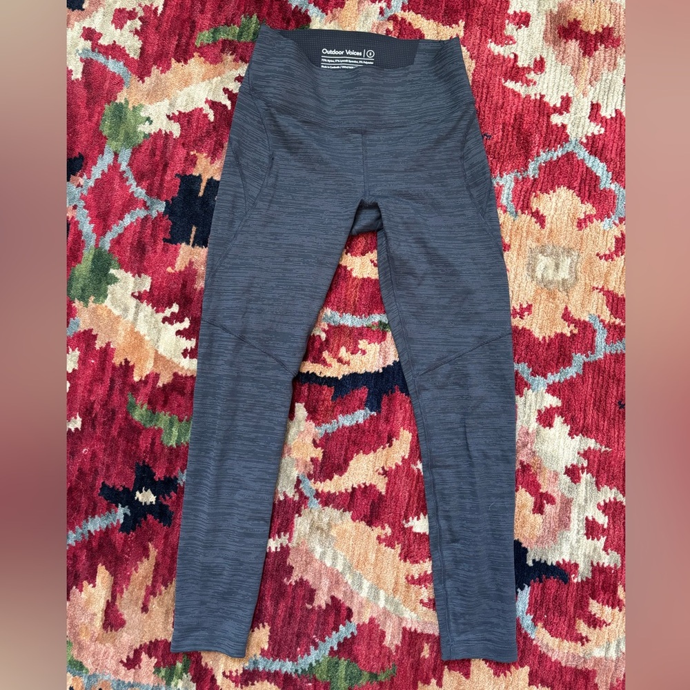 Outdoor Voices tech sweat leggings